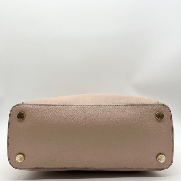 Michael Kors Light Pink Pebbled Leather Jet Set Tote & Wristlet - Picture 5 of 12